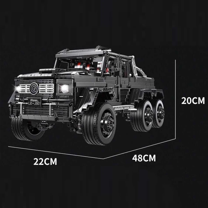 Автомобиль MOC 2425 G63 AMG 6X6 LAND CRUISER набор моделей строительные блоки кирпичи детские