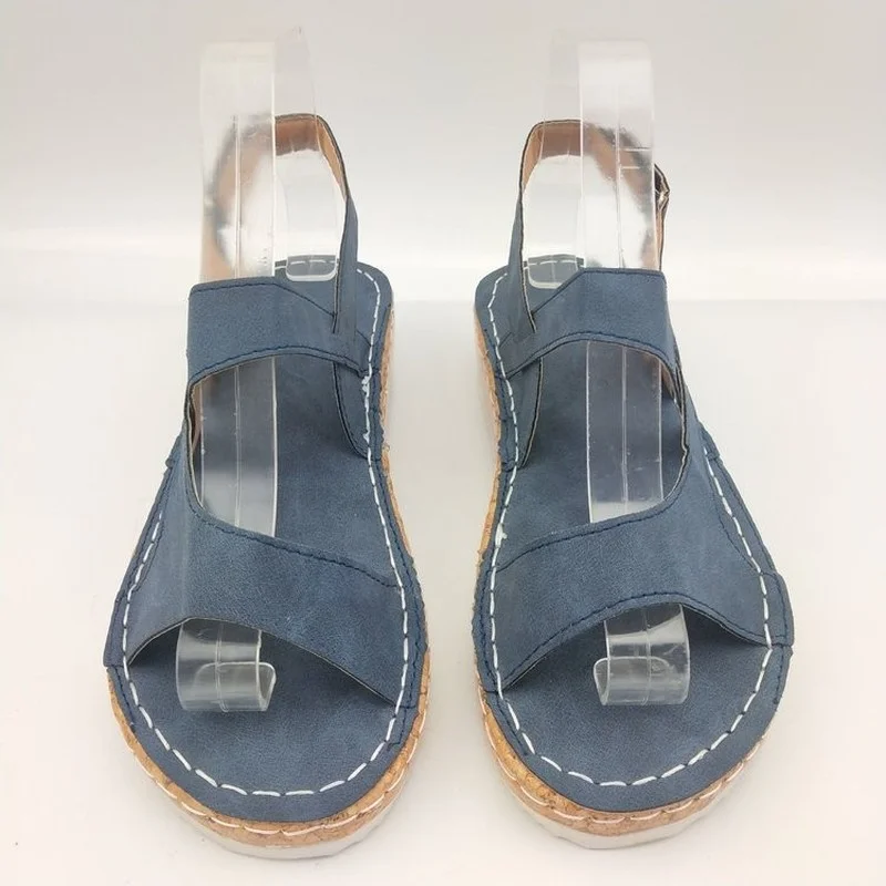 

Сандалии женские с открытым носком, мягкая пляжная обувь, удобные босоножки на плоской подошве, 2021