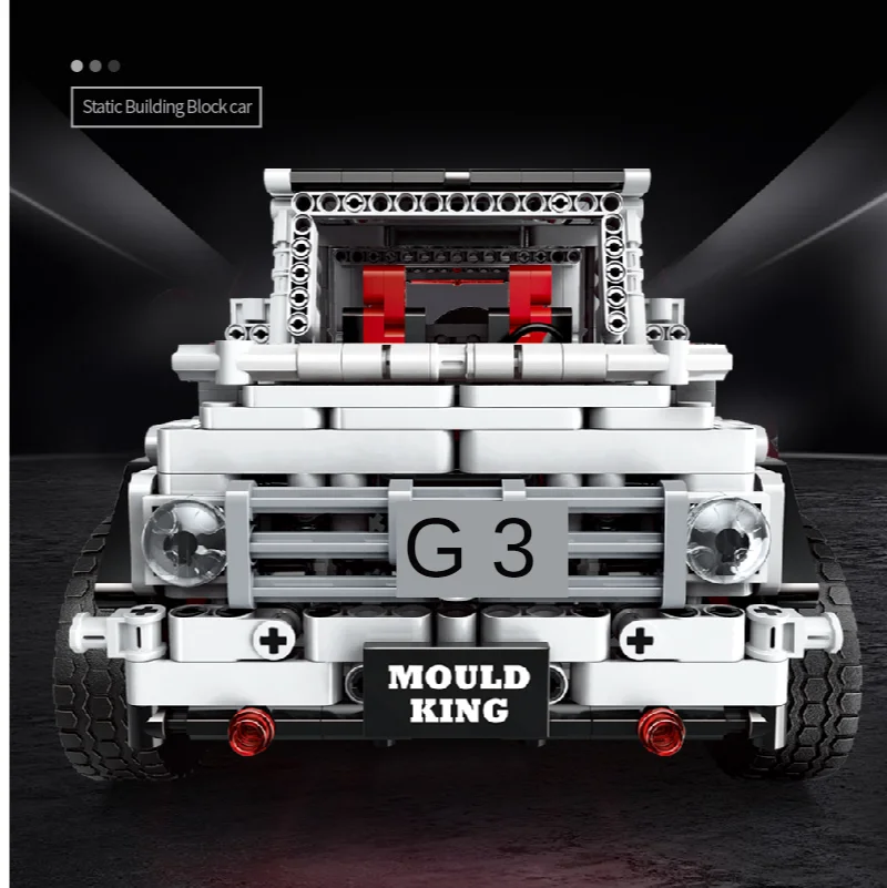 Техническая серия внедорожник Супер гоночный автомобиль Benz белый 13069 модель