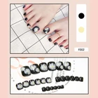 Новинка, Лидер продаж, 24 шт., модные короткие патчи для маникюра, экономит время, носимые патчи для ног