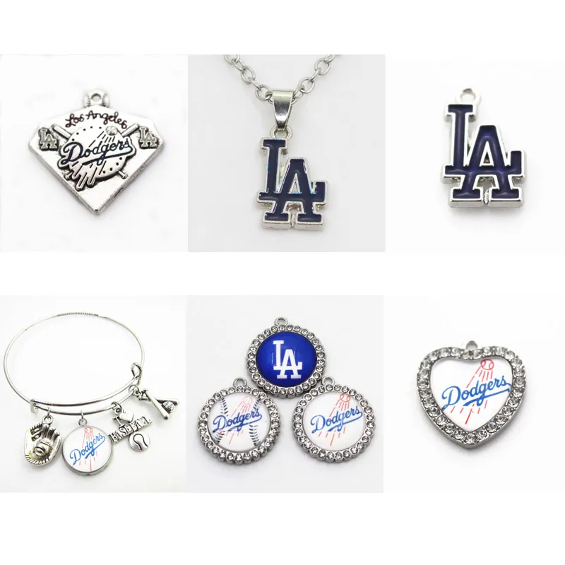 Бейсбольные Спортивные Подвески, браслет, ожерелье, серьги, застежка, ювелирные изделия, подвеска