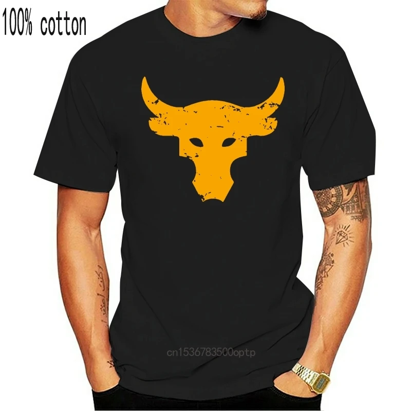 

New Tshirt Brahma Bull The Rock Project Gym Logo T Shirt 100 Cotton Size M3Xl