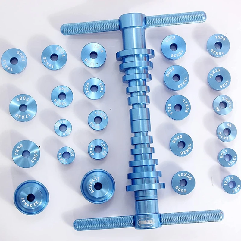 2021 New Bicycle Bottom Bracket Hub Axle Bearing Installation Kit MTB Bike Bearing Press Set Cycling Repair Tool