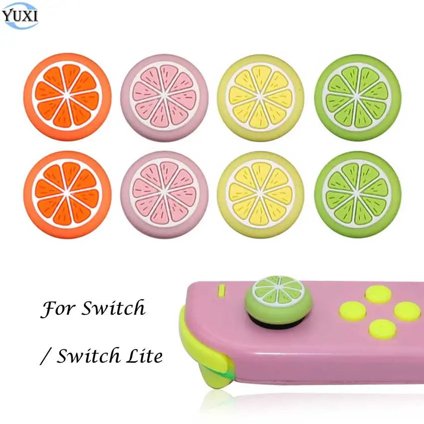 YuXi 2 шт. для контроллера Nintendo Switch Lite Joy Con колпачки захвата большими пальцами