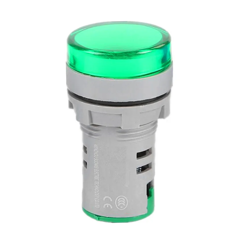 Высокого качества 10 шт./лот AD16 Тип AC60-500V мини красный/зеленый/желтый светодиодный