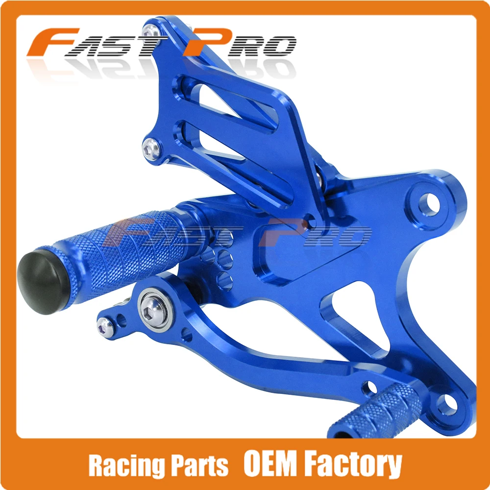 CNC мотоциклетные Регулируемые заготовки подножки педали для YAMAHA YZFR1 YZF-R1 2009 2010 2011