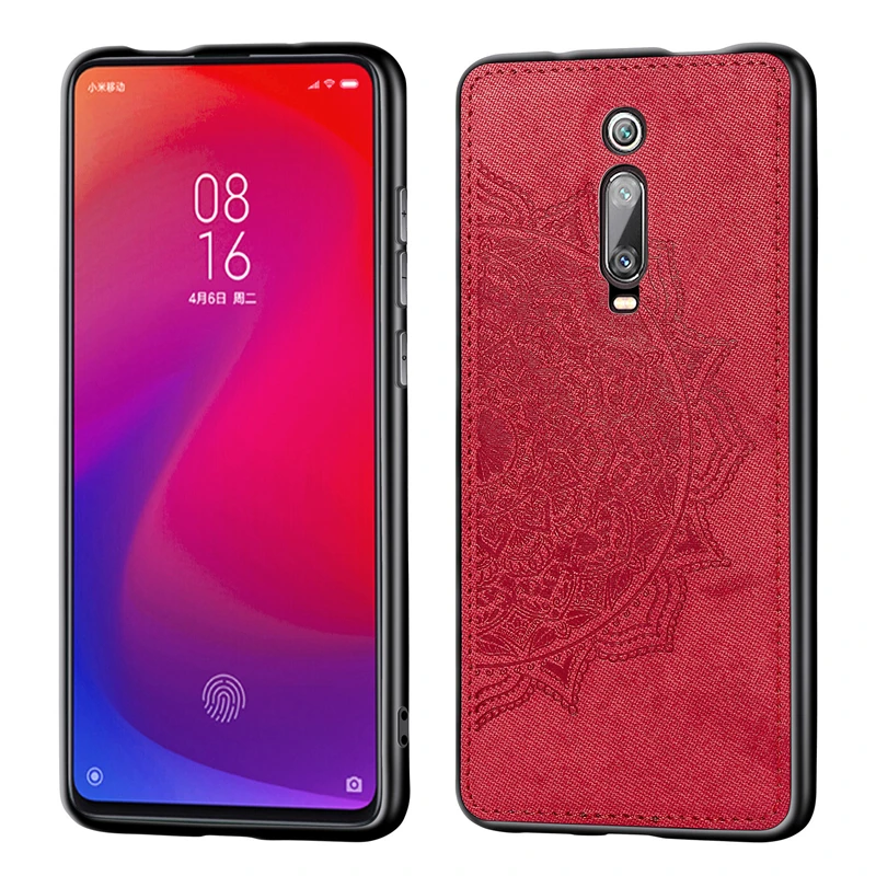 3D Цветочный тканевый чехол для Xiaomi Mi A2 A3 8 Lite 9T F1 мягкий силиконовый из ТПУ Redmi K20 Go 6A