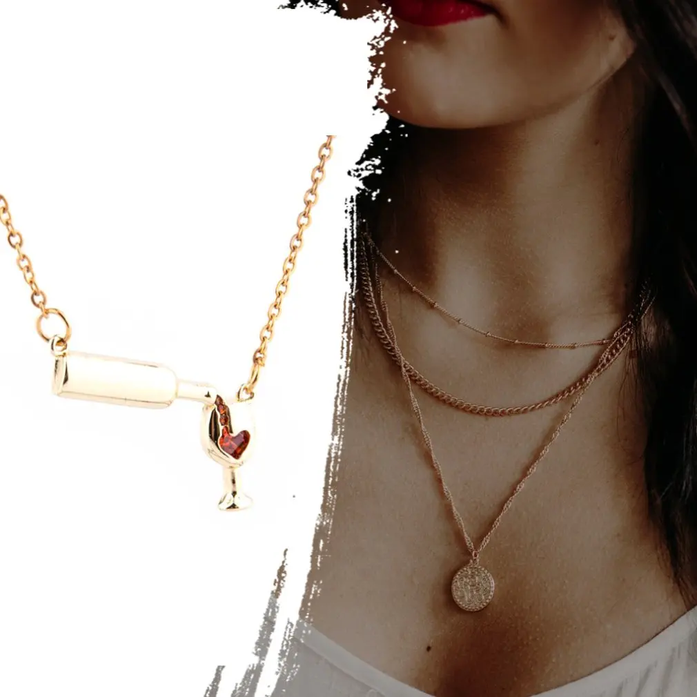 Новинка 2020 серебряное ожерелье из розового золота для женщин витая Цепочка в