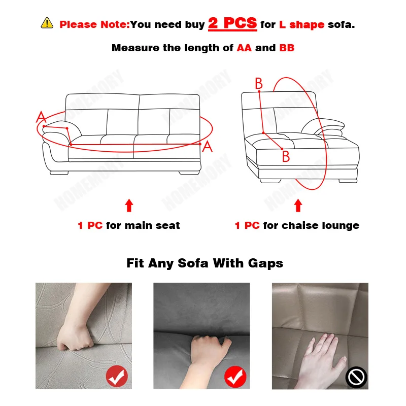 jacquard stretch sofa covers for living room elastic sofa slipcover sectional couch cover furniture protector l shape need 2pc free global shipping