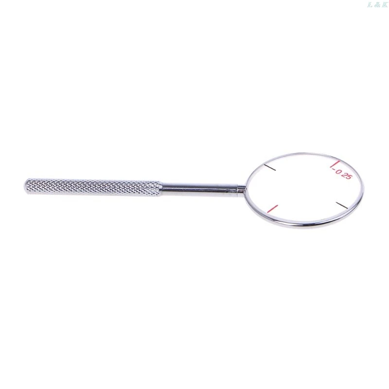 

Round Optical Cross Cylinder Lens Tool Optical Instruments Ophthalmic Lens Diopters Optometry Accessories 0.25 / 0.50