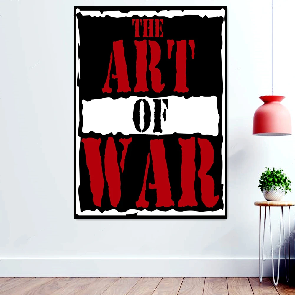 

THE ART OF WAR Inspiring Workout Success Motivation Poster Wallpaper Banners Flag Hanging Paintings Wall Art Tapestry Home Decor