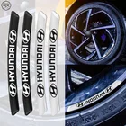 4 шт., наклейки на колпачок ступицы автомобиля Hyundai Tucson 2021 accent i10 20 santa fe kona getz I30 Ix35 I40