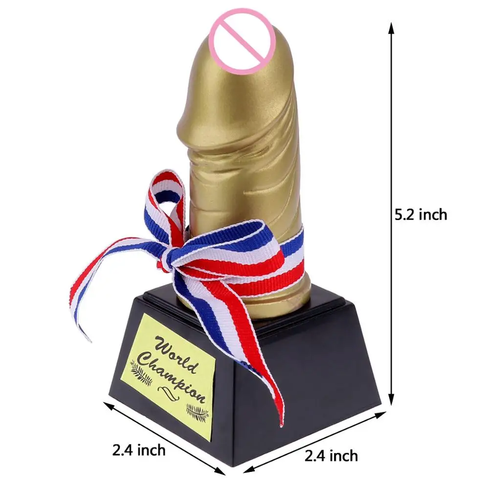 Hen Party Gift Game Novelty Penis Trophy Bachelorette Accessories Bridal Shower Fun Toy Male Props Decoration | Дом и сад