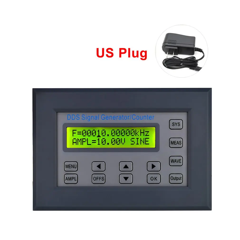 FellTech SGP3015S DDS Source Generator Function Waveform PWM Test Remote Control with Adapter For Laboratories US | Инструменты