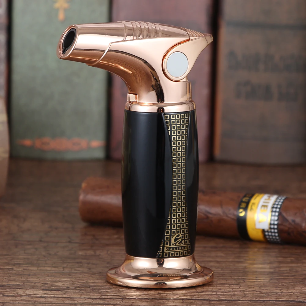 COHIBA карманная ракета с одним струйным пламенем Бутан сигарета фонарь зажигалка