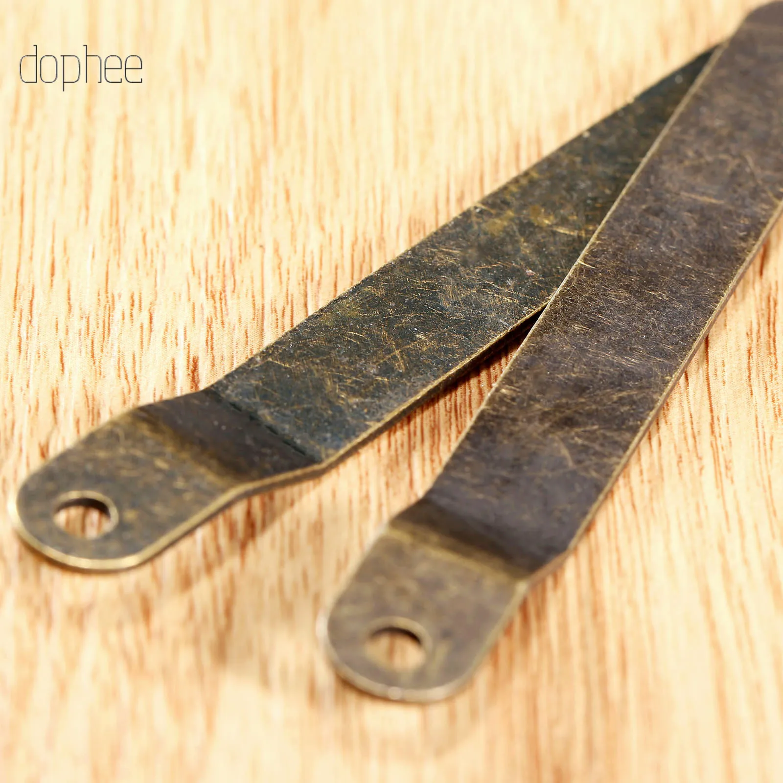 Dophee 2/6 шт. мебельные петли Античная бронзовая крышка Поддержка для коробки