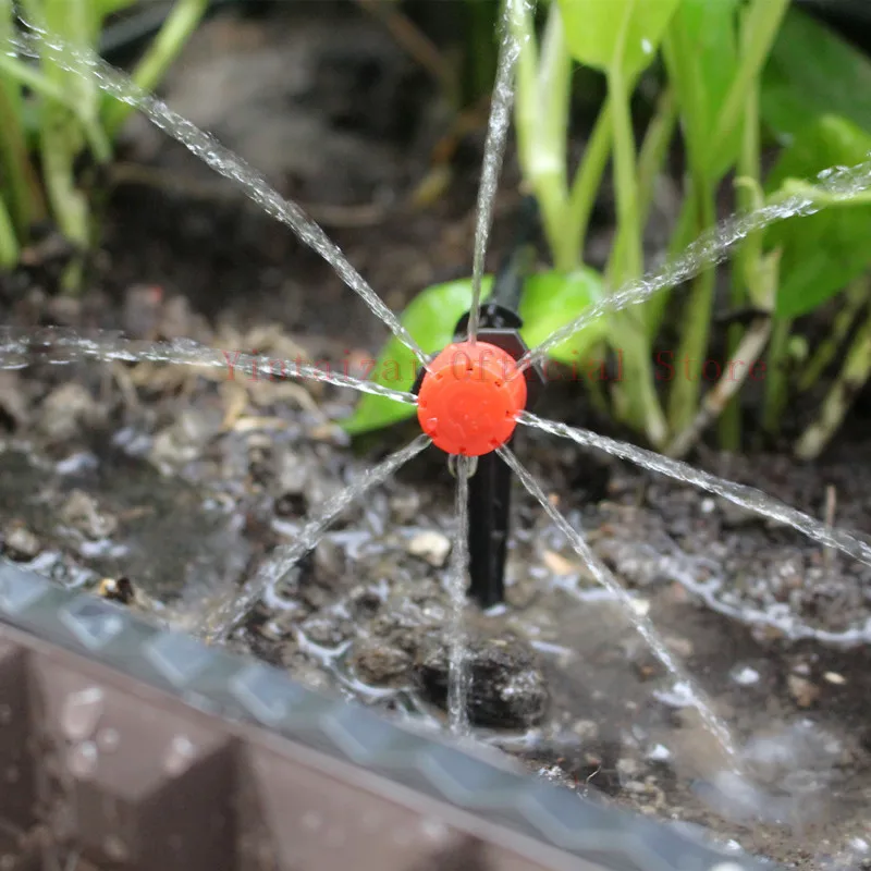 Микро Комплект капельного полива для растений 10 м автоматическая система наборы