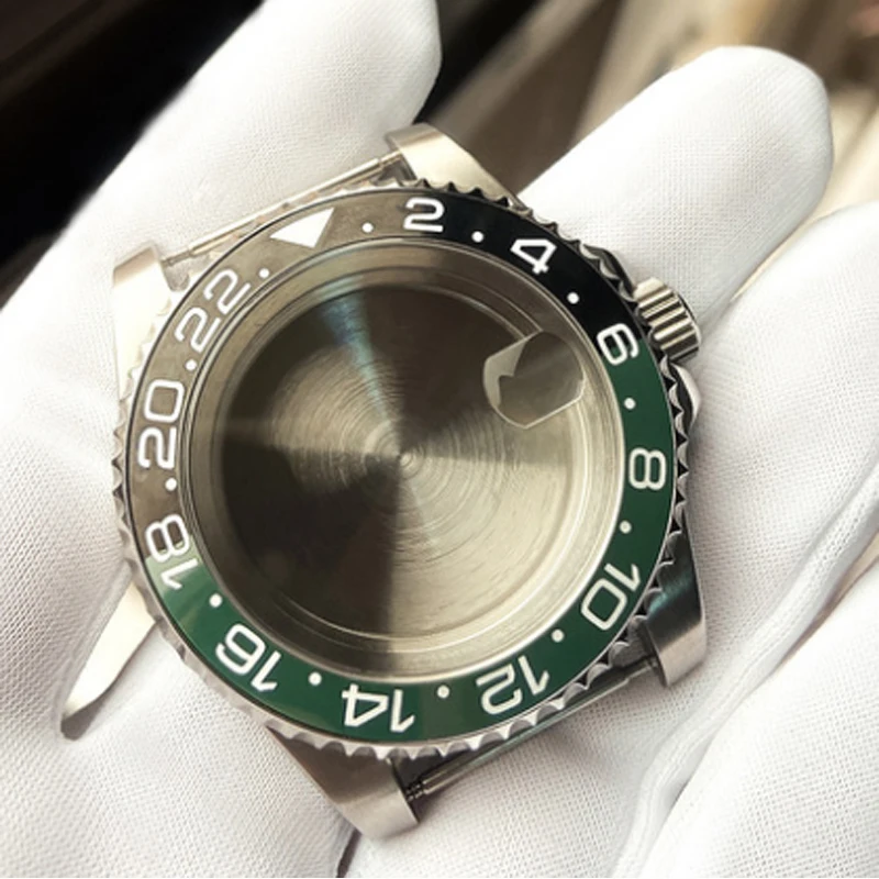 Аксессуары для часов GMT чехол 40 мм заменитель Rolex water ghost подходит 2813 8215 2836 3804