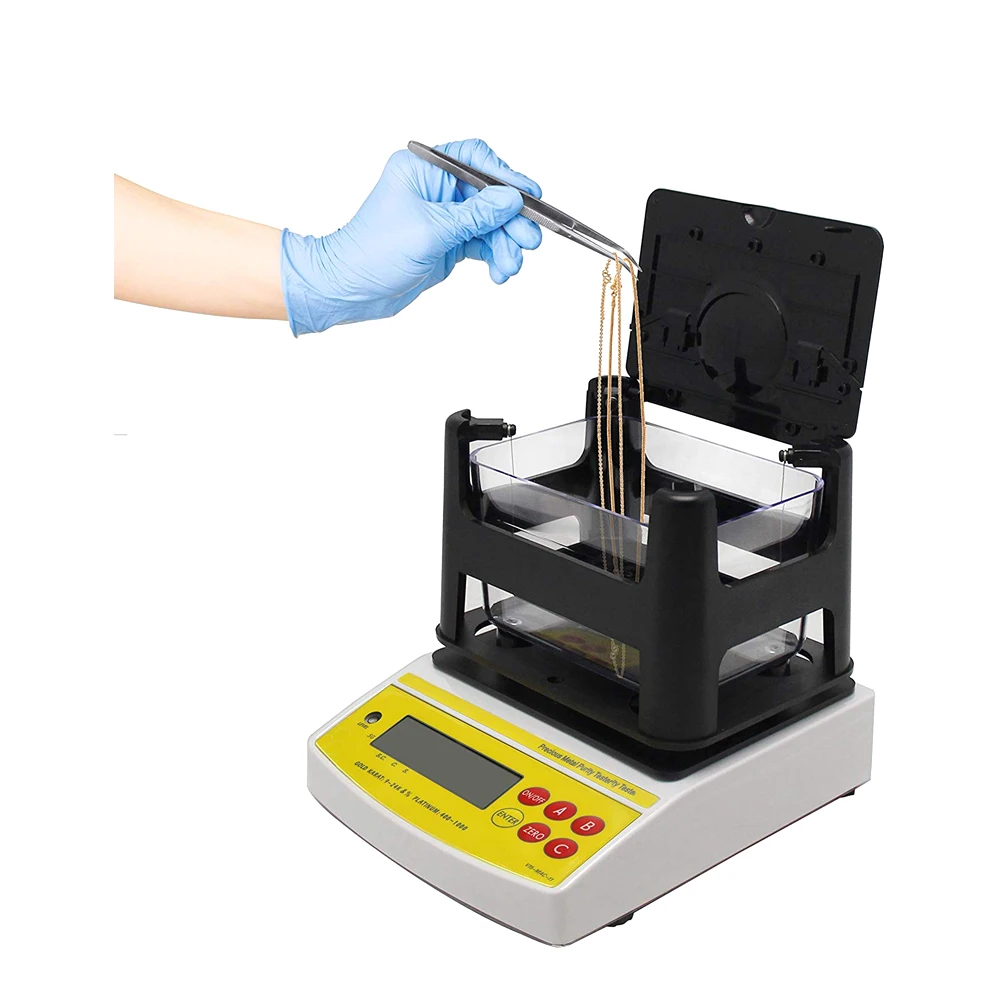 

Digital Electronic Gold Purity Tester Precious Metal Density Meter