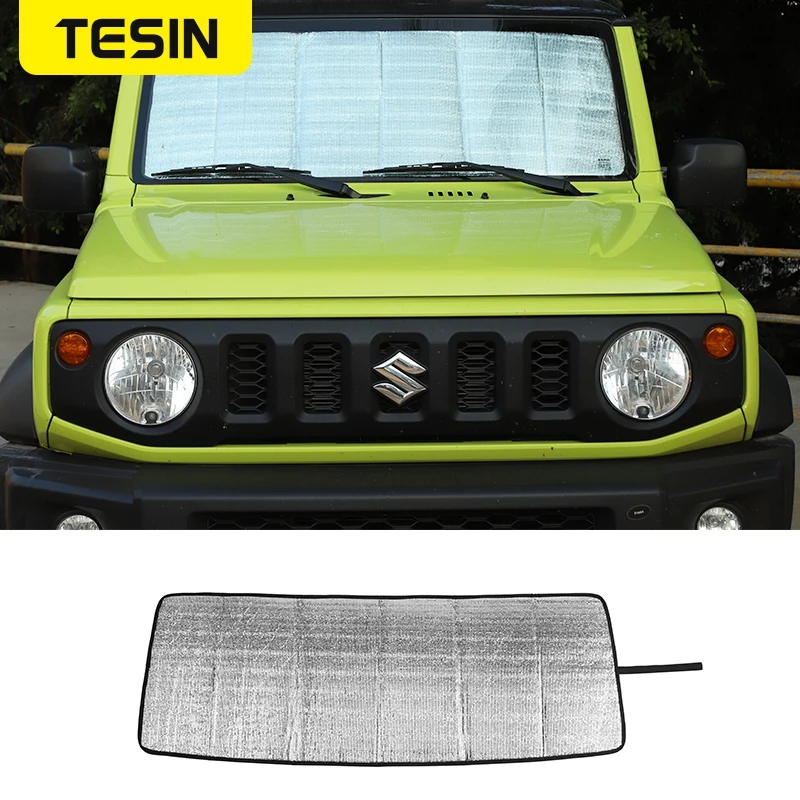 

TESIN Windshield Sunshades for Suzuki Jimny JB74 2019+ Car Front Windshield Sun Visor Cover Accessories for Suzuki Jimny 2019+