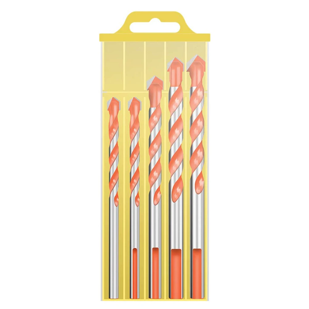 Набор треугольных многофункциональных сверл для плитки бетона кирпича стекла