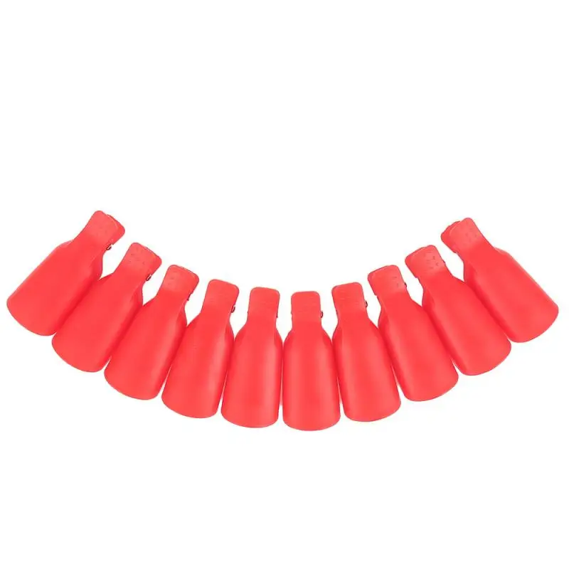 10 шт./набор пластиковые зажимы для ногтей | Красота и здоровье