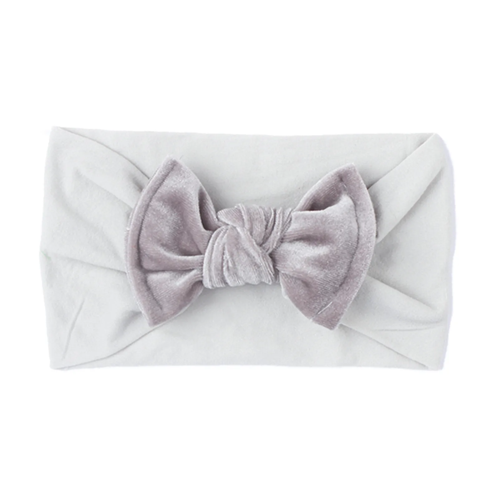 

Kids Newborn Girls Cute Headbands Kids Baby Solid Bow Headband Stretch Accessories Headwear Baby Girls Headwear Cute Gifts R5