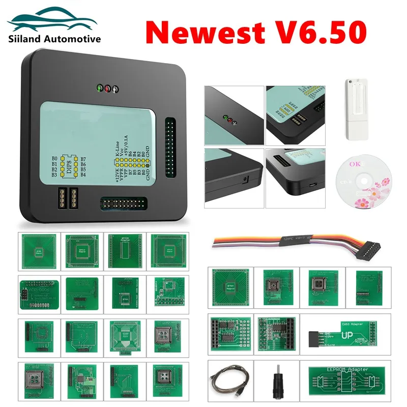 

Новинка, диагностический инструмент для тюнинга ECU V6.50 OBD2, диагностический инструмент X-prog M 6,50 OBD 2 с новой авторизацией, Полные Адаптеры ECU