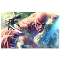 anime attack on titan diy 5d diamond painting full squareround diamond mosaic picture embroidery accessories home decor gift