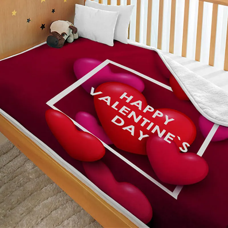 OIMG коралловый флис с 3D принтом толстая шерсть для сохранения тепла от шаров