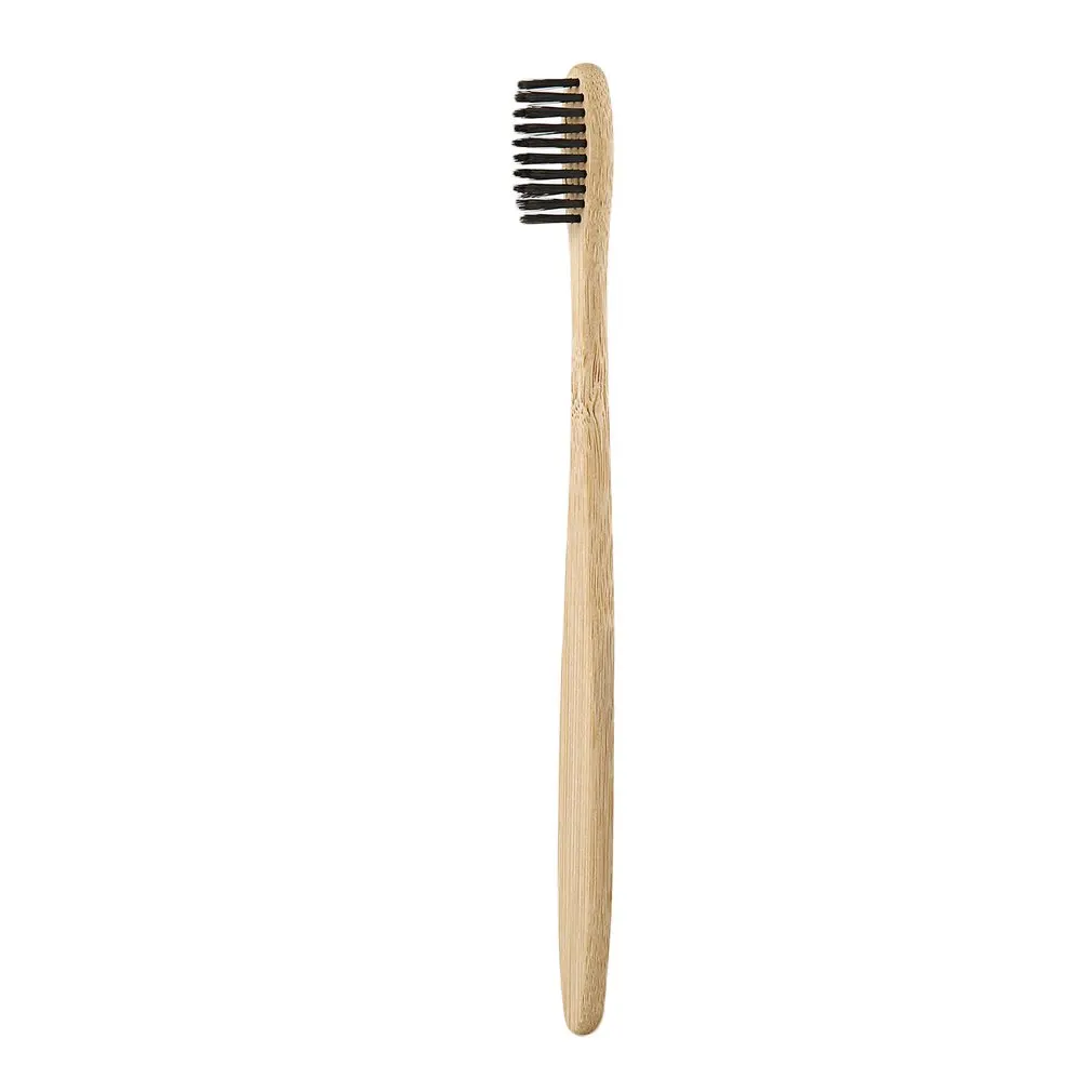 

Handmade Comfortable Eco-friendly Environmental Toothbrush Bamboo Handle Toothbrush Charcoal Bristles Health Oral Care