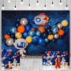 Фон Avezano для фотосъемки с изображением вселенной, космонавта, ракеты, космонавта