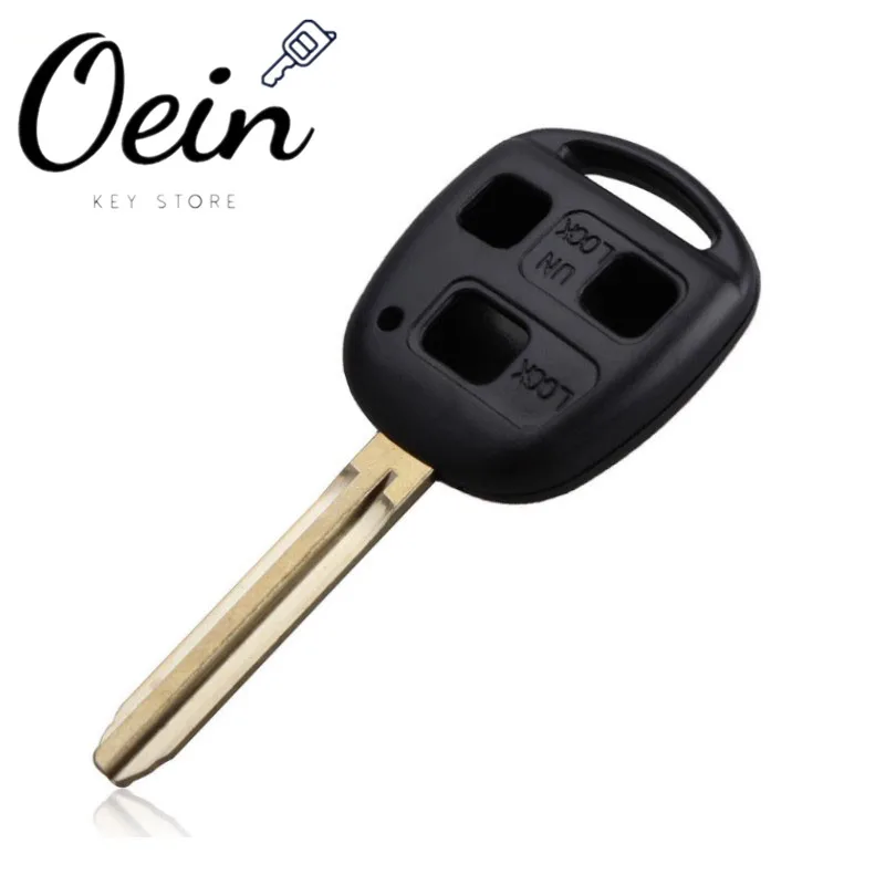 Чехол для автомобильного ключа с 3 кнопками дистанционного управления чехол Toyota