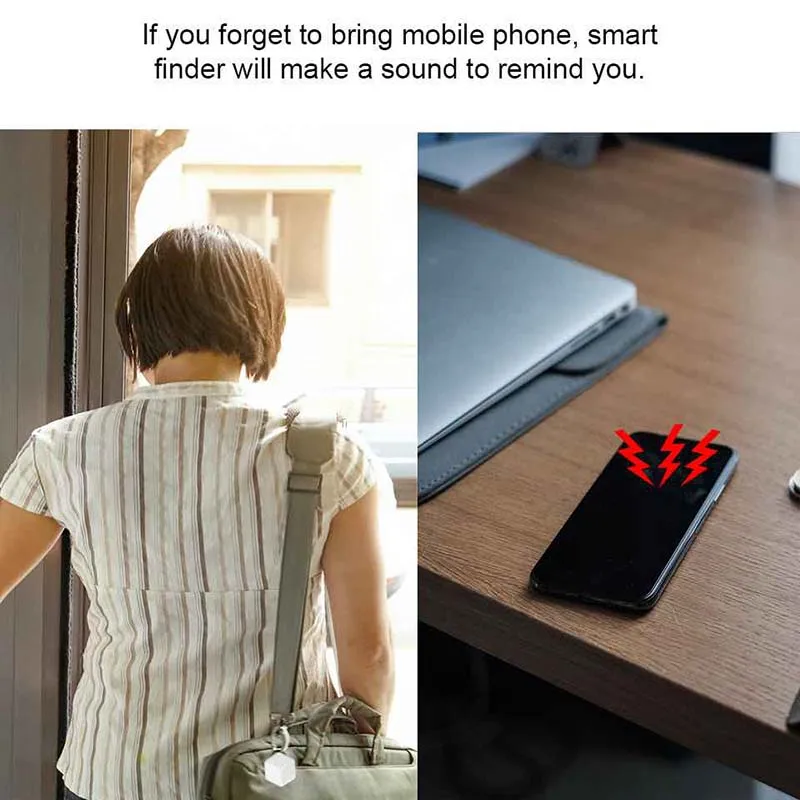 

TUYA Smart Bluetooth Realtime Kid Anti-lost Artifact Key Wallet Luggage Remote Control Pet Wireless Search Alarm Antilost Device