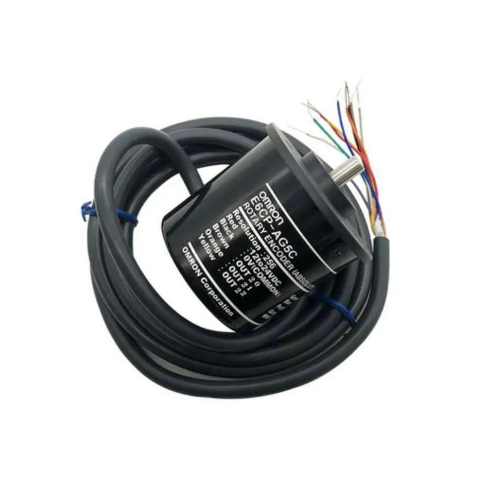 E6CP-AG3C AG5C AG5C-C 8-Bit 256 P/R Gray Code Open-Collector Output Absolute Rotary Encoder