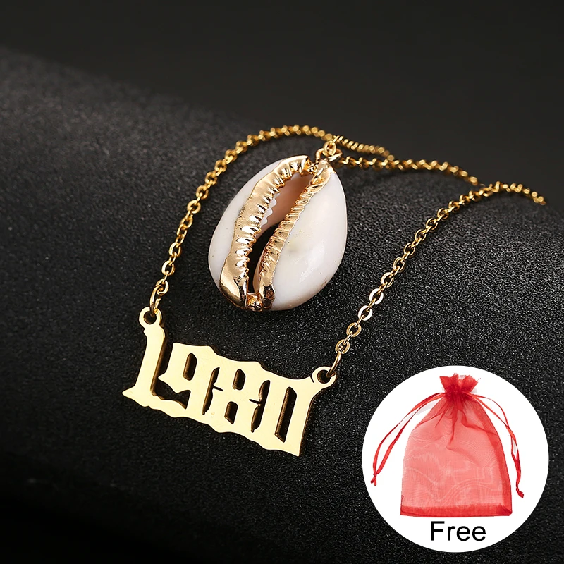 Изготовленный На Заказ год ожерелье из ракушек ювелирные изделия по заказу