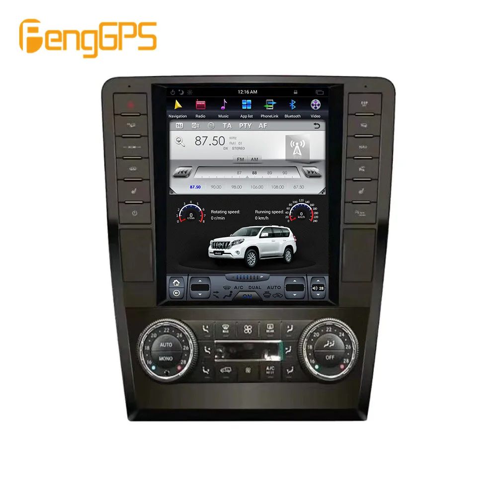 Tesla Android автомобильный мультимедийный радио без dvd-плеера для Mercedes-Benz GL ML W164 X164 2005-2011 gps навигация головное устройство аудио