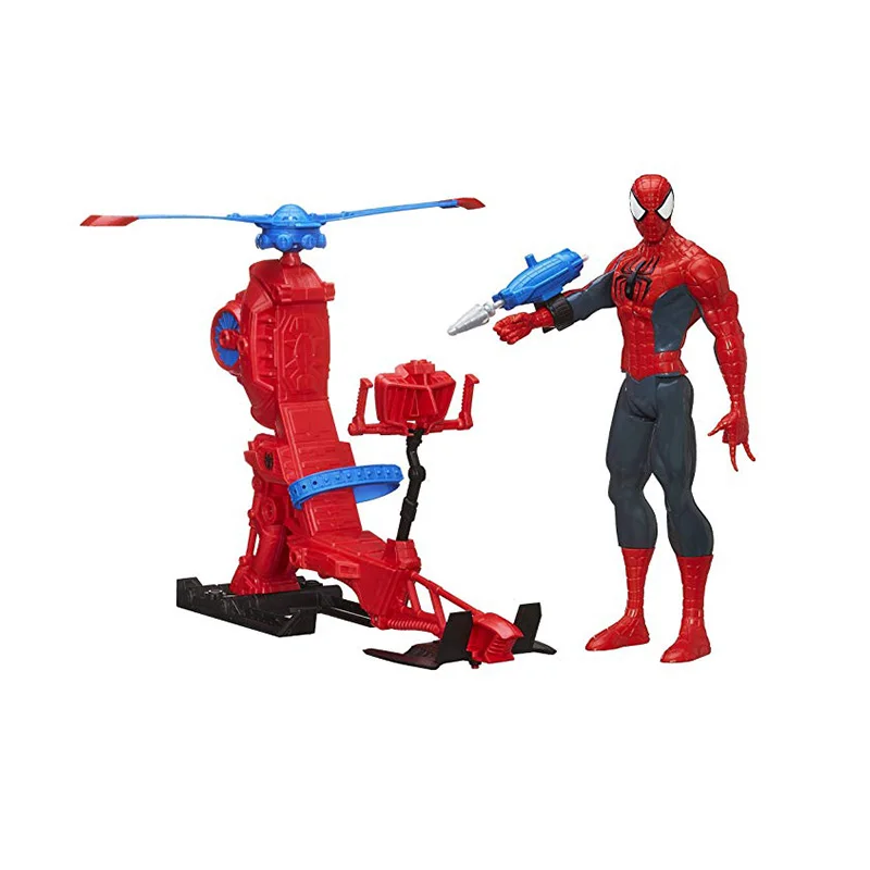 Набор игрушек Marvel Legends 30 см Человек паук серия Titan Hero вертолет фигурка 11 8 дюйма
