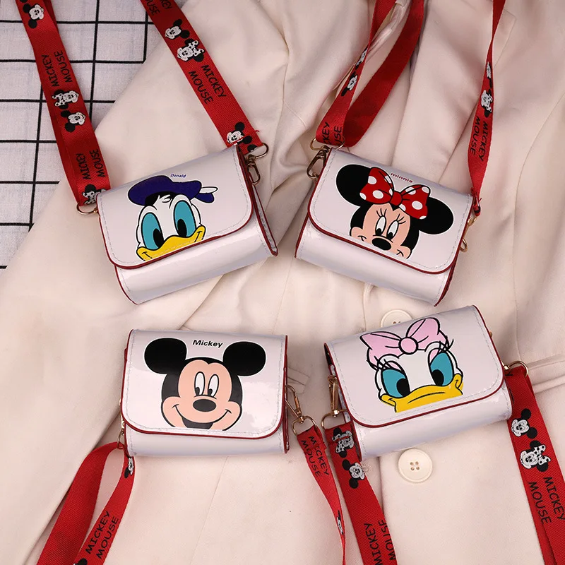 Сумка-мессенджер через плечо из ПУ кожи с изображением мультяшных героев Диснея