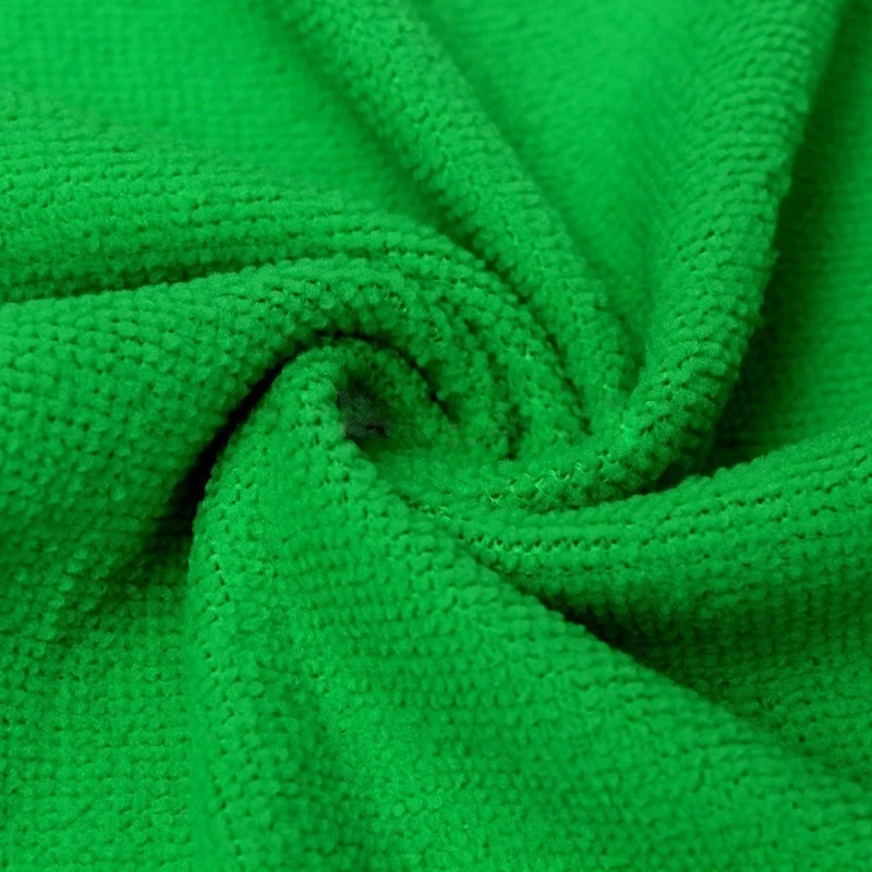 1/5/10PCS Green Microfiber Cleaning Auto Car Detailing Soft Cloths Wash Towel Dust Products |