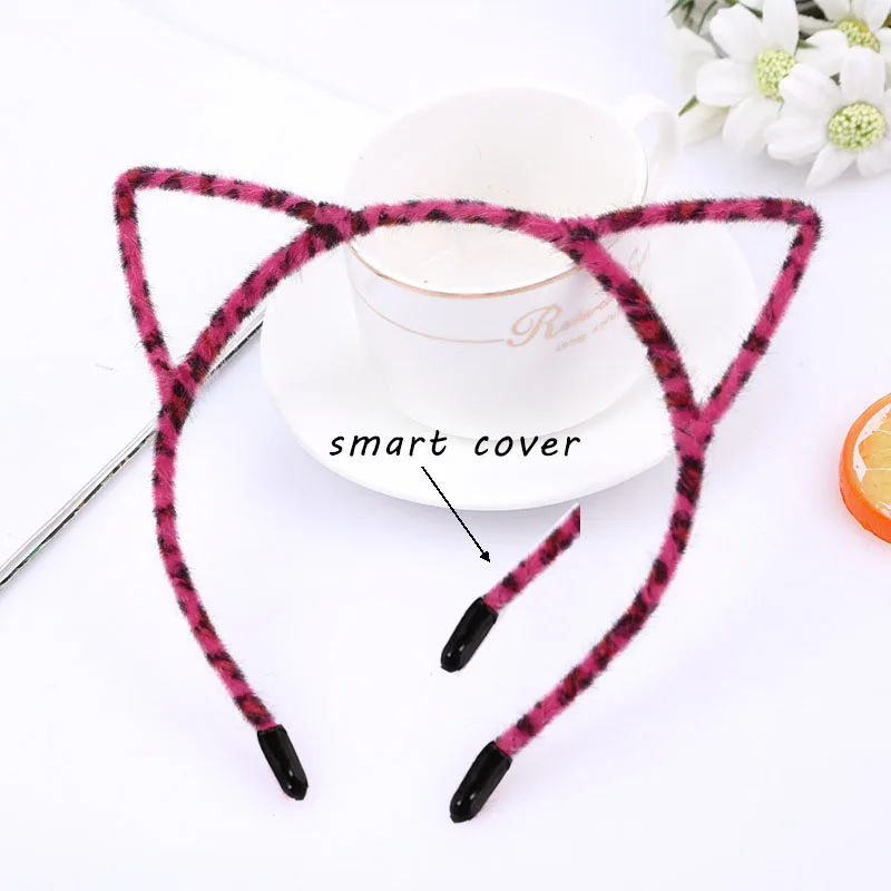 3 шт. Плюшевый игровой комплекс для кошек обручем волос девочек леопардовая