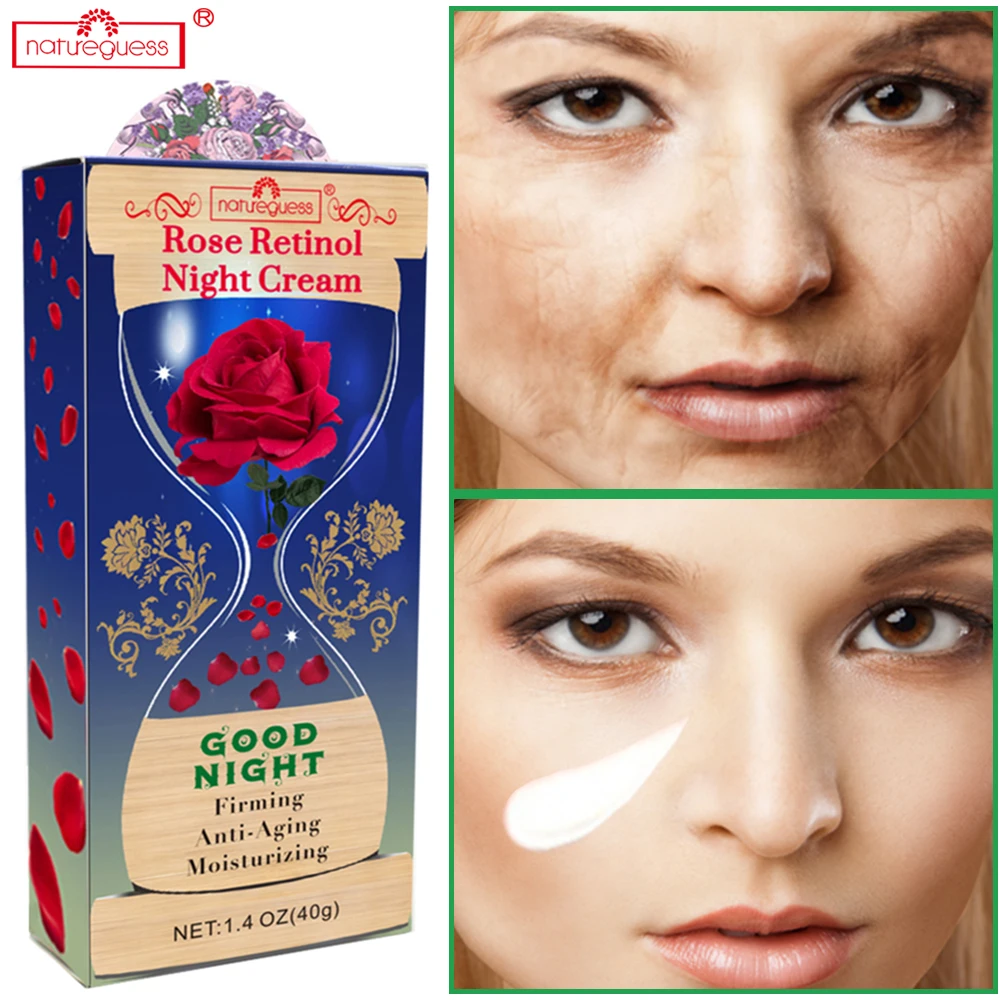 Роза ретинол алоэ Улитка дневной ночной Отбеливающая увлажняющая сыворотка для