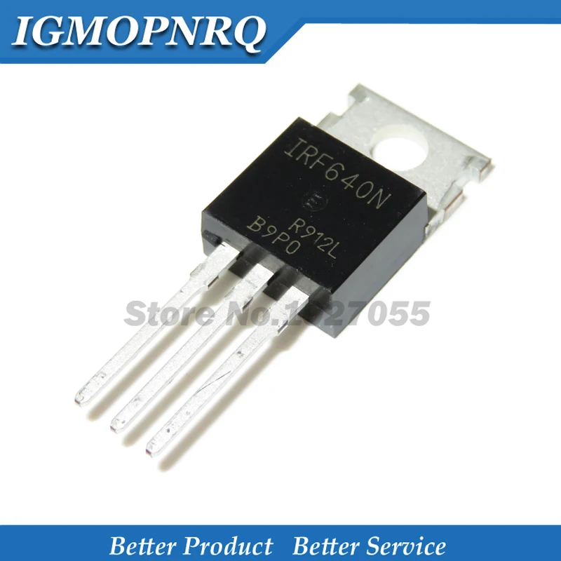 10 шт. IRF640NPBF TO220 IRF640N TO-220 IRF640 MOSFET новый и | Электронные компоненты принадлежности