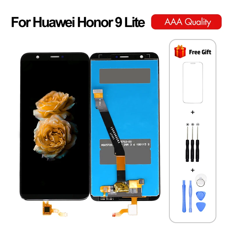 10 шт./лот для Huawei Honor 9 lite ЖК дисплей Youth Edtion сенсорный экран дигитайзер аксессуары