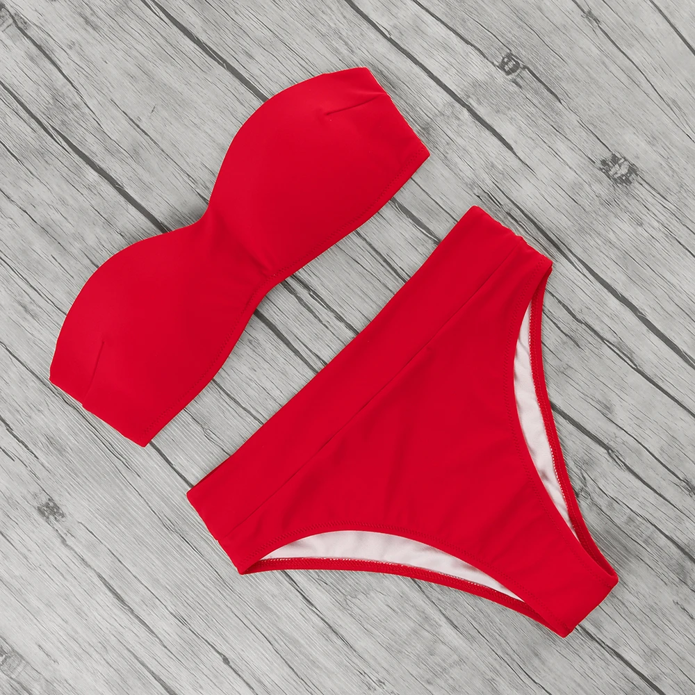 Женский леопардовый купальник с чашками пуш-ап | Спорт и развлечения