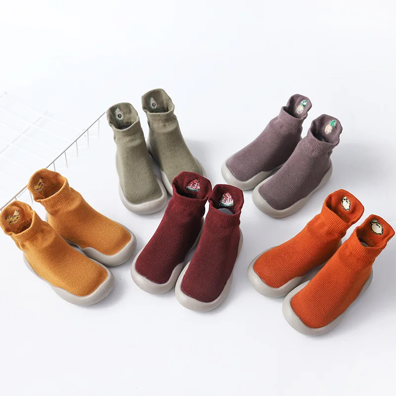 

Baby Boy Shoes Baby Sock Shoes Non Slip Floor Socks Shoes Baby Girl Soft Rubber Sole Shoes Baby Toddler Sock Shoes Baby Booties