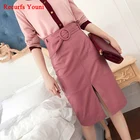 Женский ремень с кольцом RYS9325, из натуральной кожи, длина 65 см, цвет в ассортименте