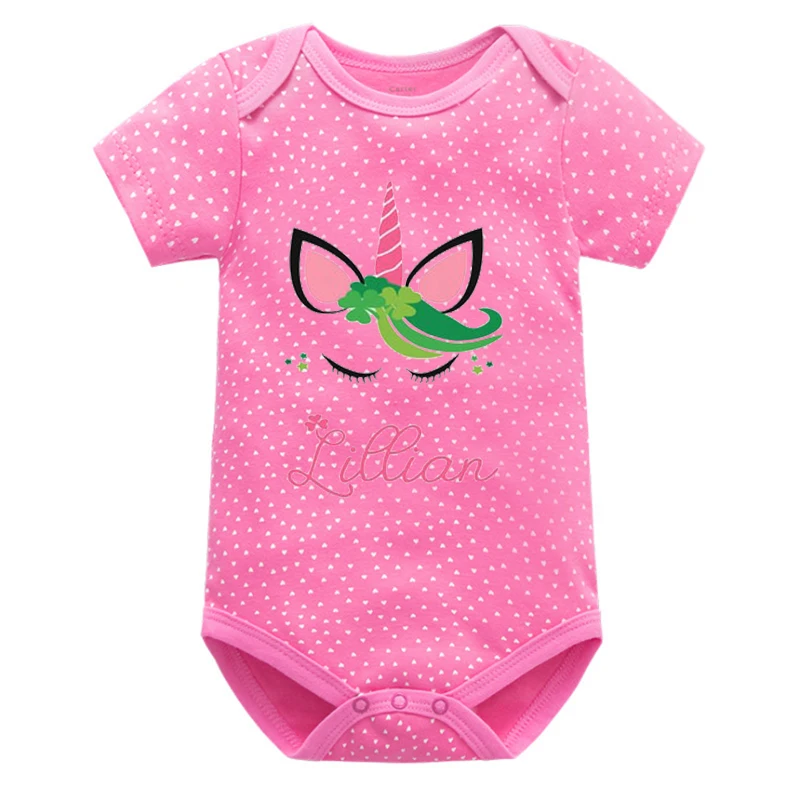 

St. Patrick's Day Shirt Personalized Toddler Girl Shamrock Tshirt 2021 St Patrick's Day Name Tee Mommy and Me Clothes