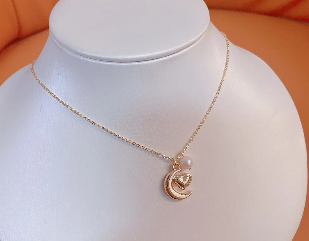 

Специальное жемчужное ожерелье❗Натуральный высококачественный пресноводный жемчуг 14 К золото новый продукт Специальное предложение ком...