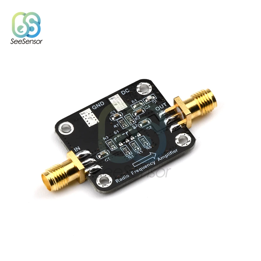10 кГц до 1 ГГц 10dBm широкополосный усилитель РЧ МШУ модуль HF Радио УВЧ FM